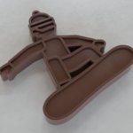 Chocolate Figures - Snowboard v1 (inwards)