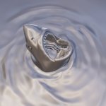 Shark Head model for 3D printing (2)