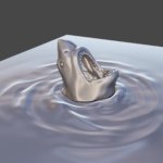 Shark Head model for 3D printing (3)